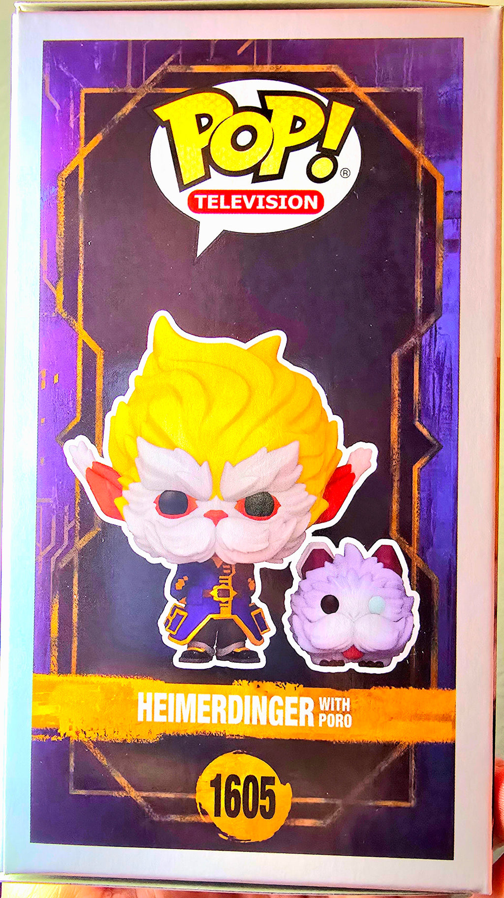 Funko Pop Heimerdinger with Poro Arcane League of Legends