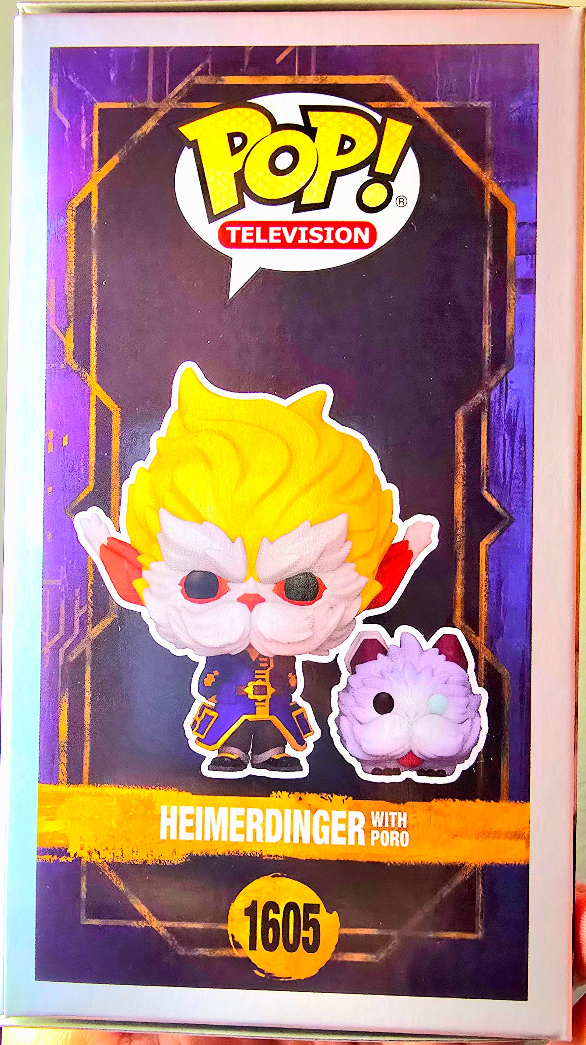 Funko Pop Heimerdinger with Poro Arcane League of Legends