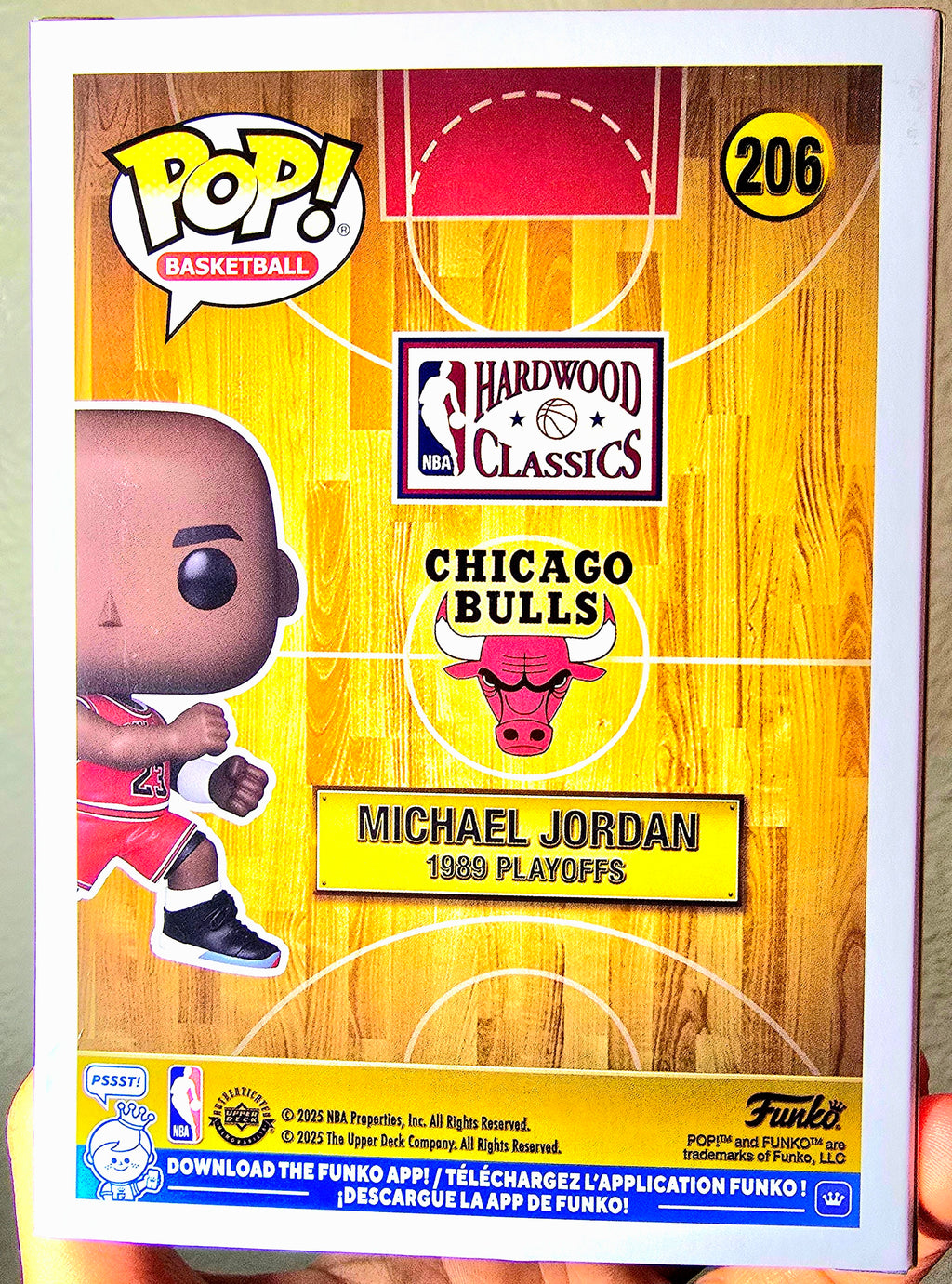 Funko Pop! NBA: Bulls - Michael Jordan - ('89) "The Shot