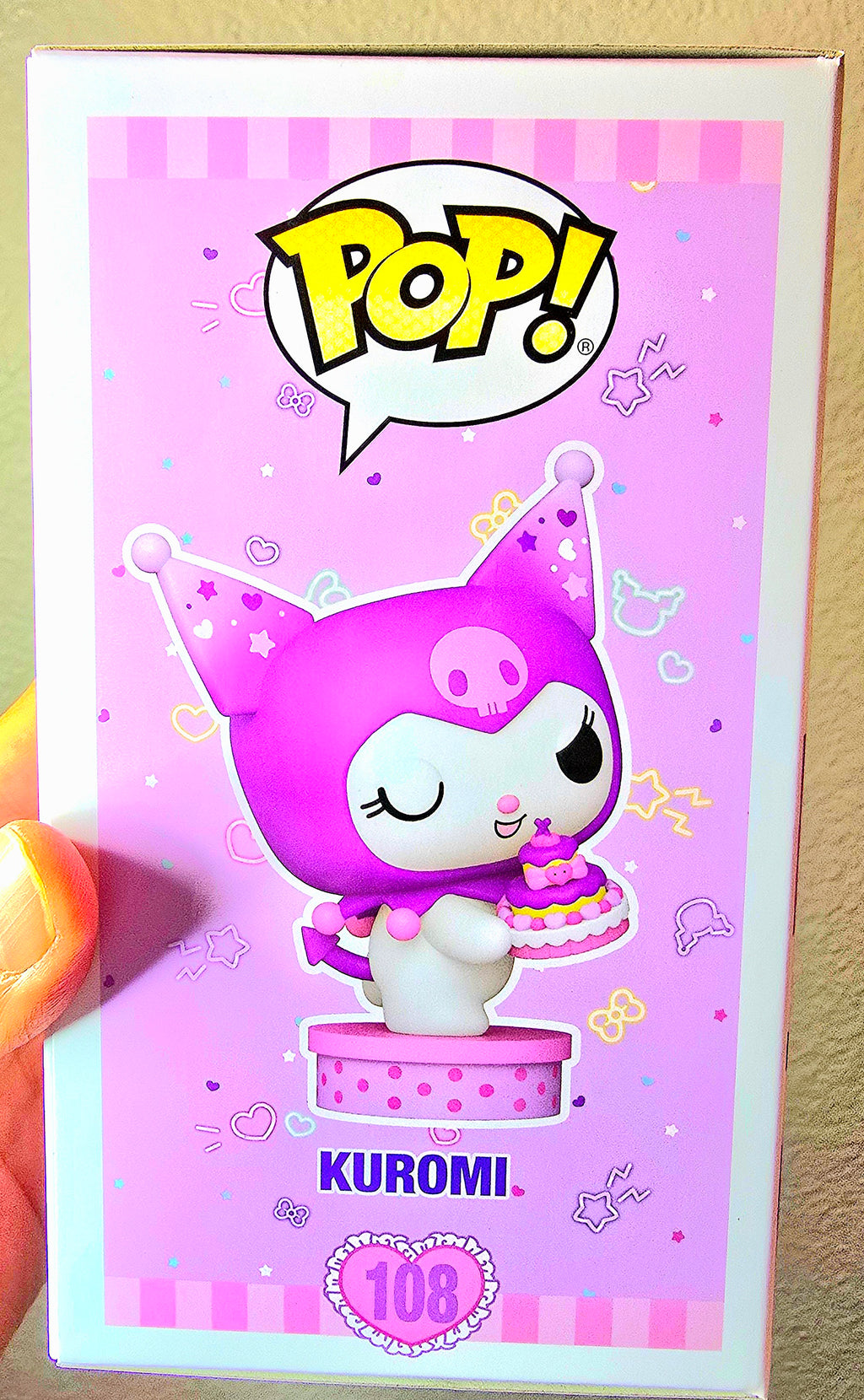 Funko Pop! Kuromi with Cake (20th Anniversary) #108 Vinyl Figure - New in Box