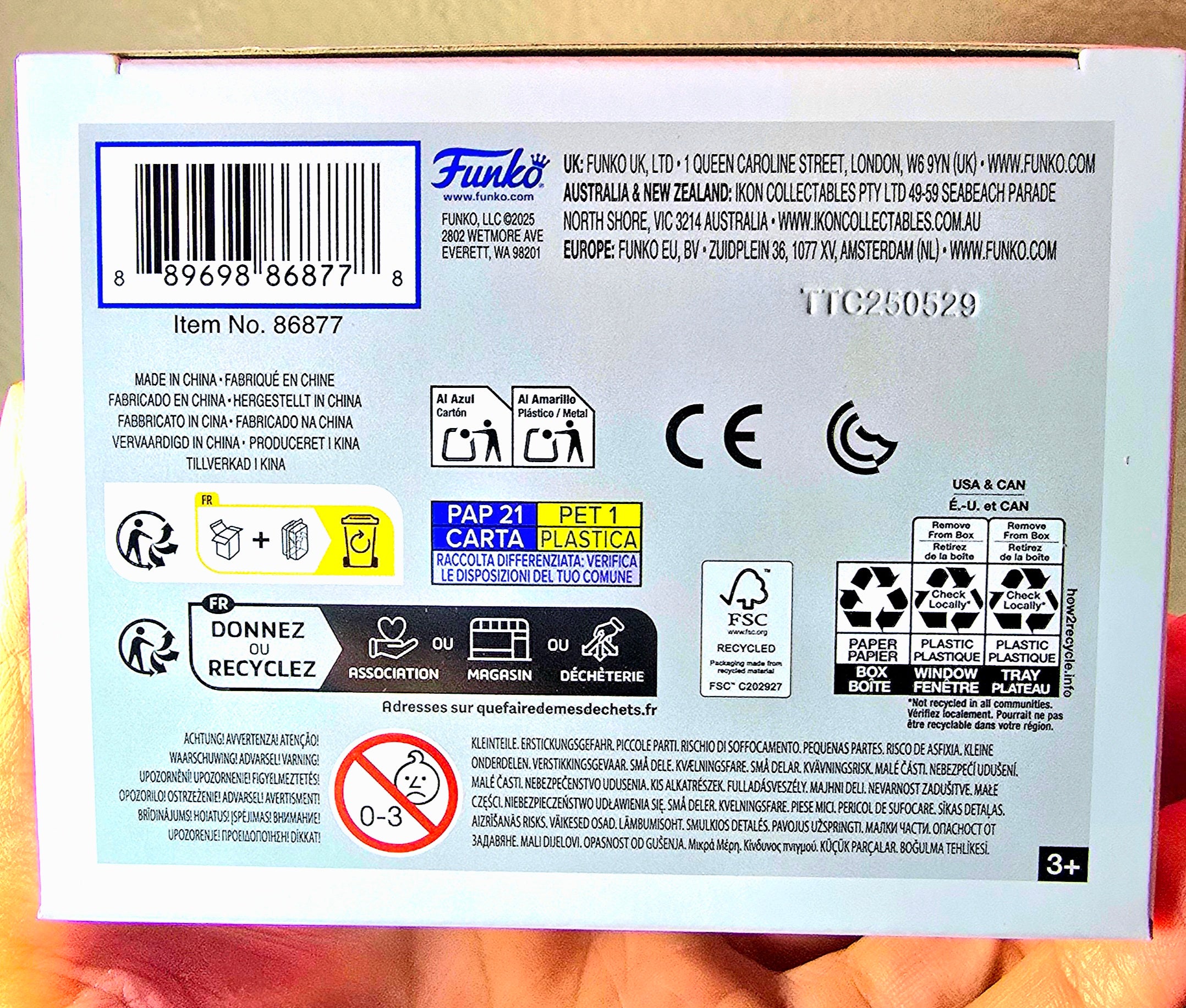 Pop! Kuromi (Grumpy) (20th Anniversary)