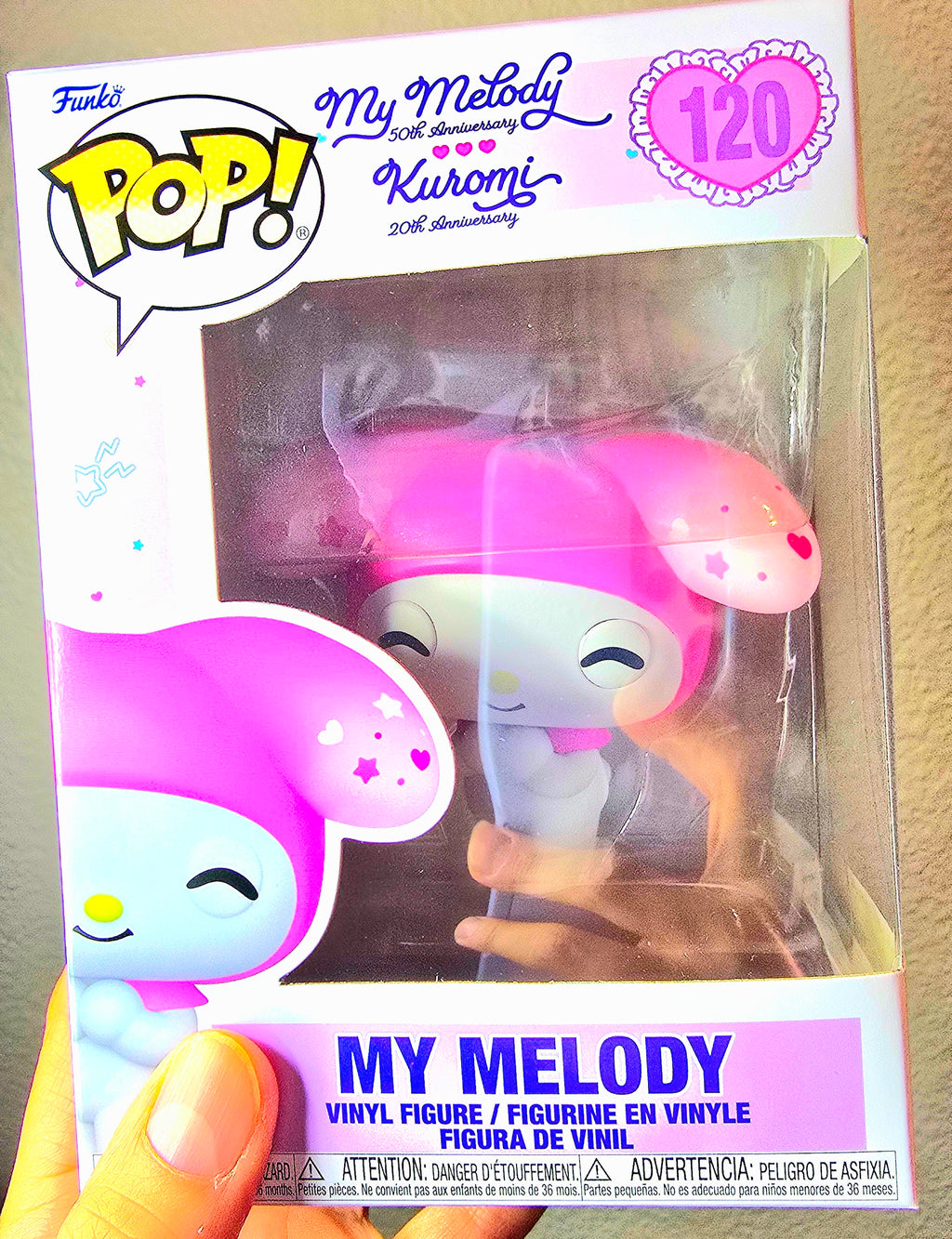 Funko Pop! My Melody (50th Anniversary) #120 Vinyl Figure - New in Box