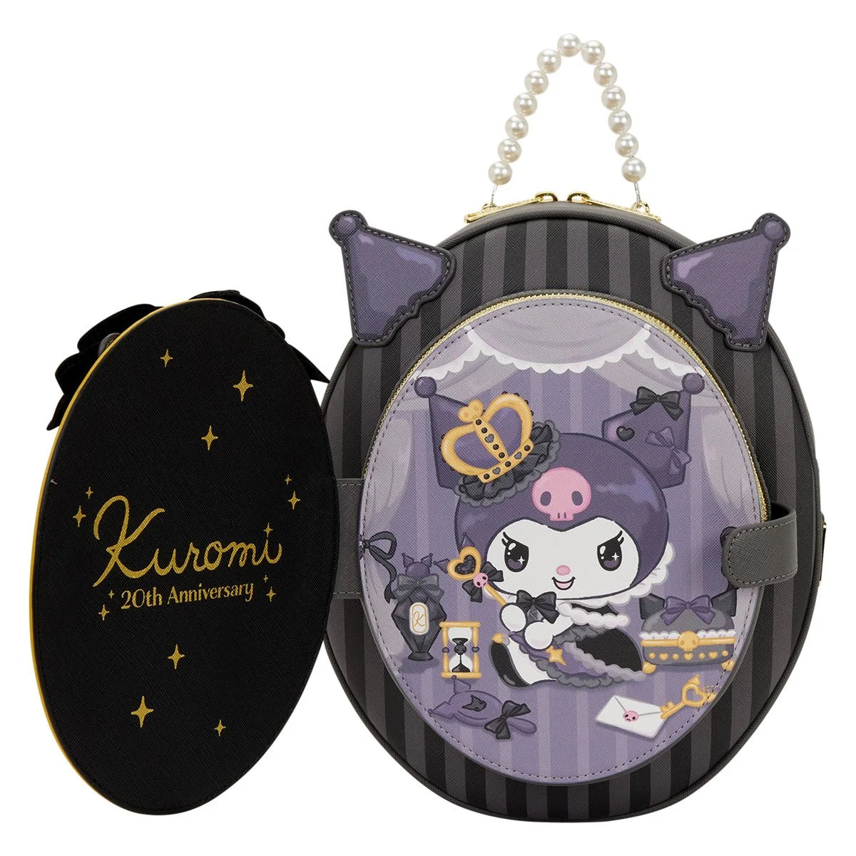 Sanrio Kuromi 20th Anniversary Cameo Mini-Backpack