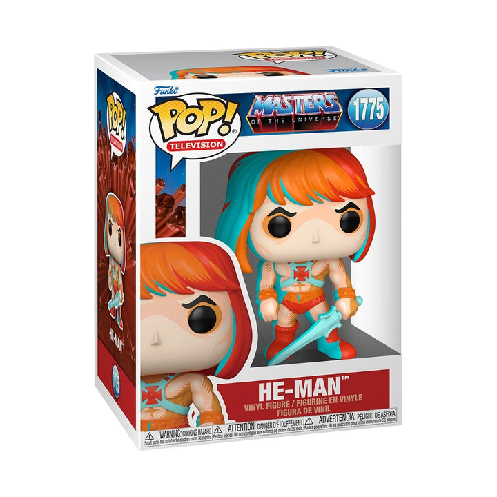 Funko Pop! Masters of the Universe He-Man (Retro Neon) #1775 Vinyl Figure - New in Box