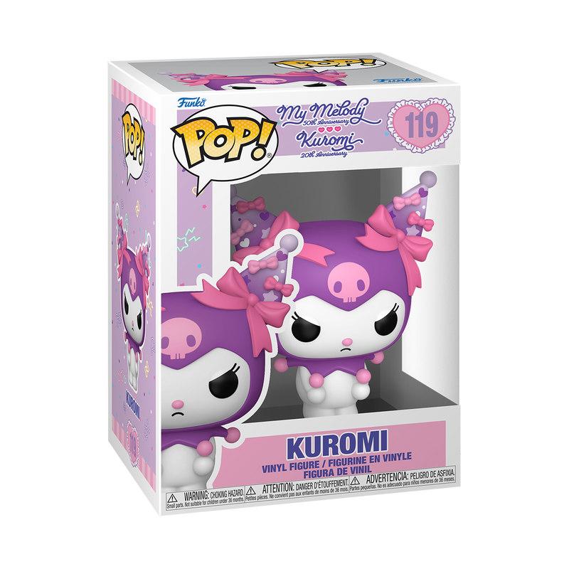 Funko Pop! Kuromi (Grumpy) (20th Anniversary) #119 Vinyl Figure - New in Box