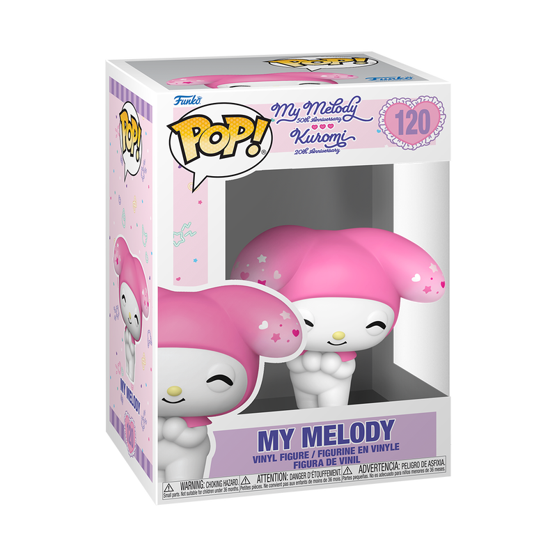 Funko Pop! My Melody (50th Anniversary) #120 Vinyl Figure - New in Box