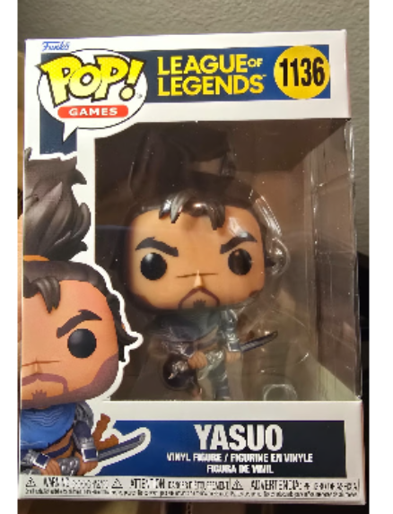 Funko Pop Yasuo League of Legends
