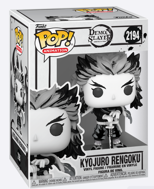 Kyojuro Rengoku Funko Pop! #2194 — angled window box.