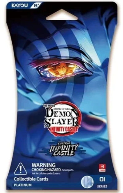 Demon Slayer Infinity Castle Collectible Cards — individual booster pack.