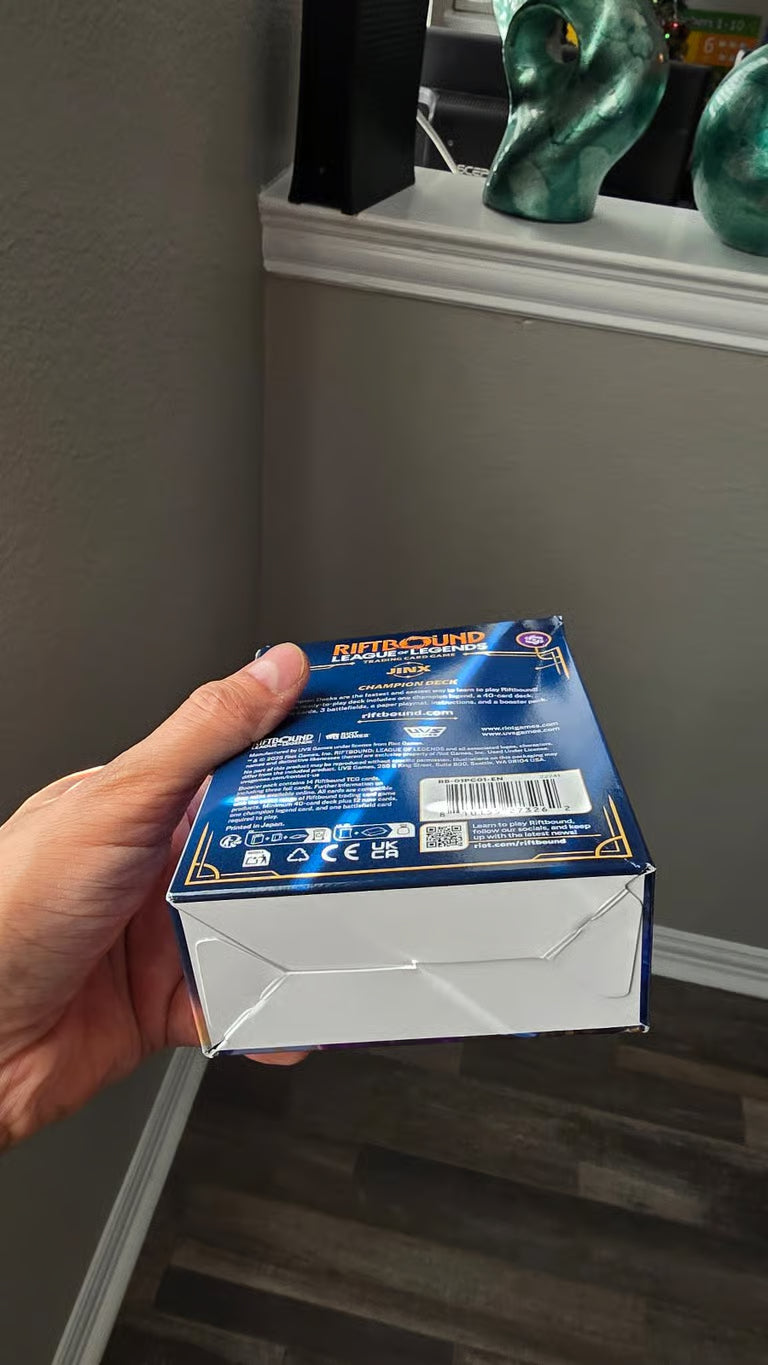 League of Legends Riftbound Origins Jinx Champion Deck