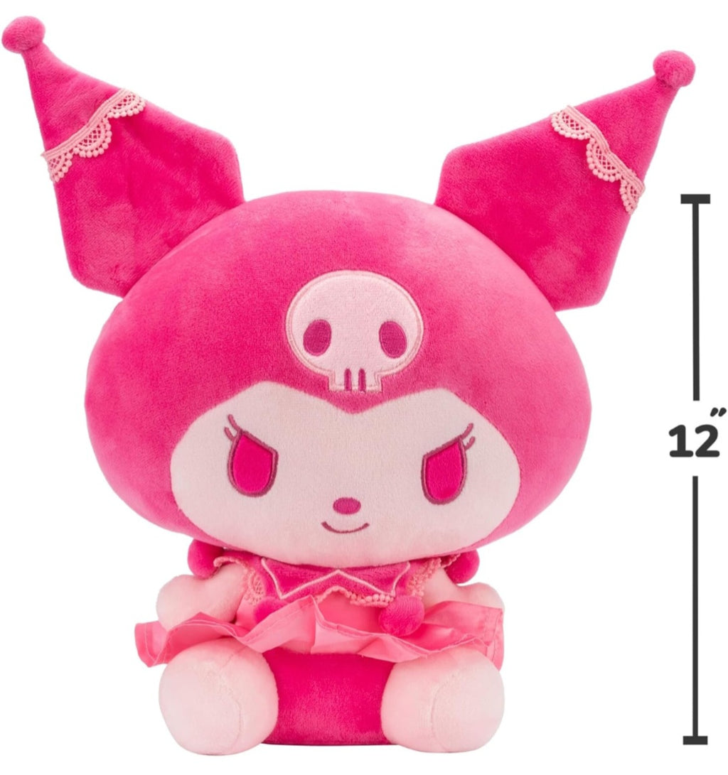 Hello Kitty and Friends Kuromi 12 Pink Monochrome Plush