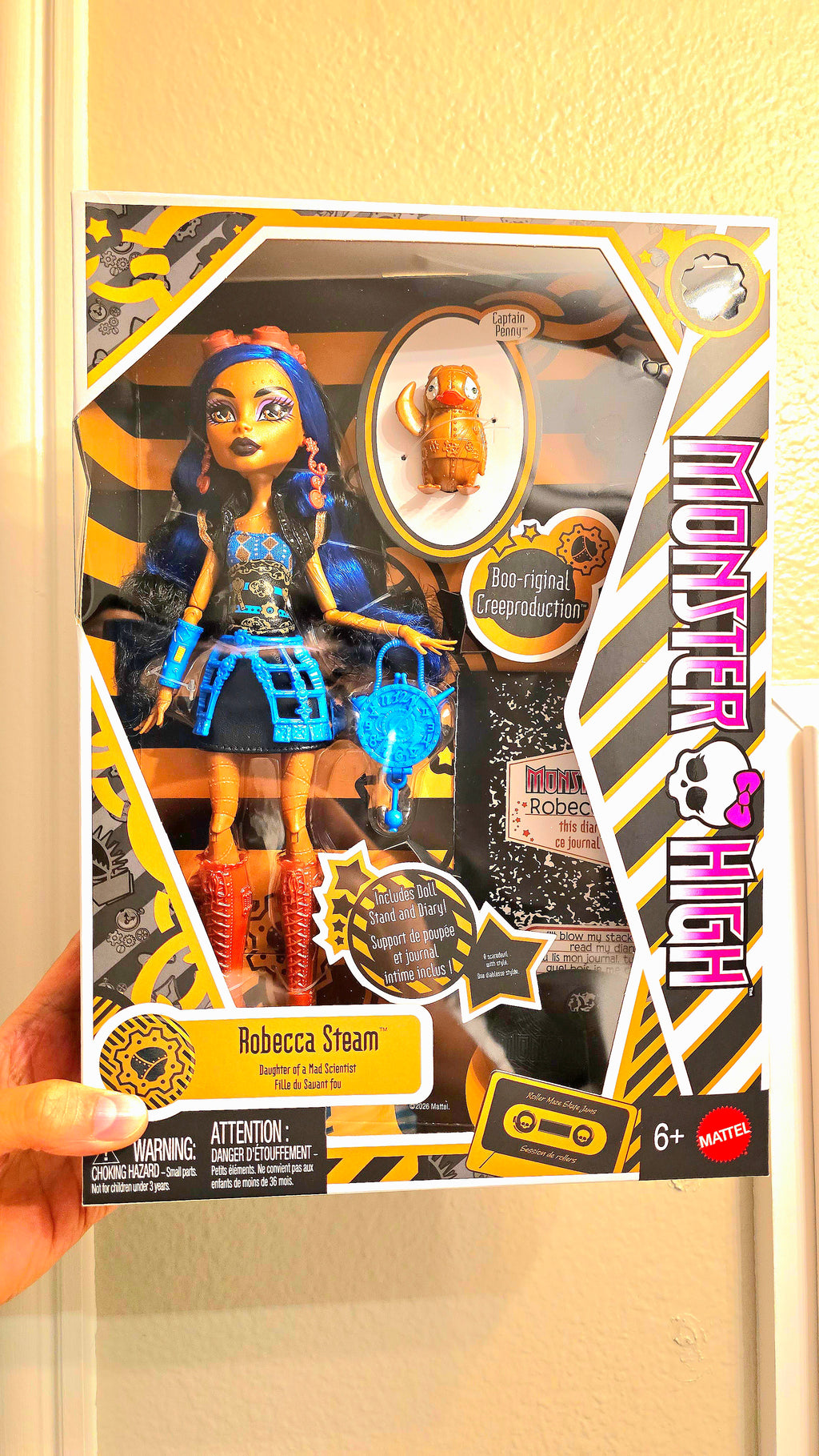 Monster High Boo-riginal Creeproduction Robecca Steam Doll