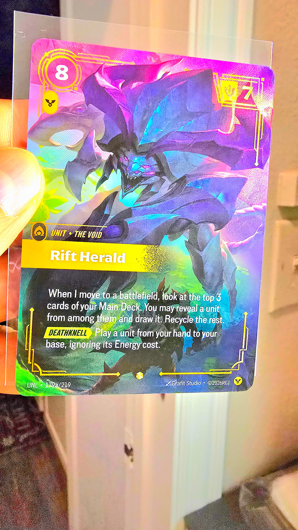 The Void Rift Hearld Alt Art 179a