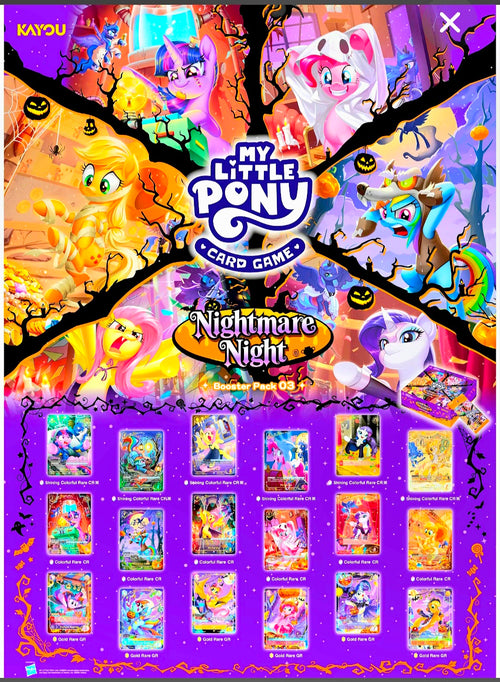 My Little Pony Trading Card Game Nightmare Night Collector Box