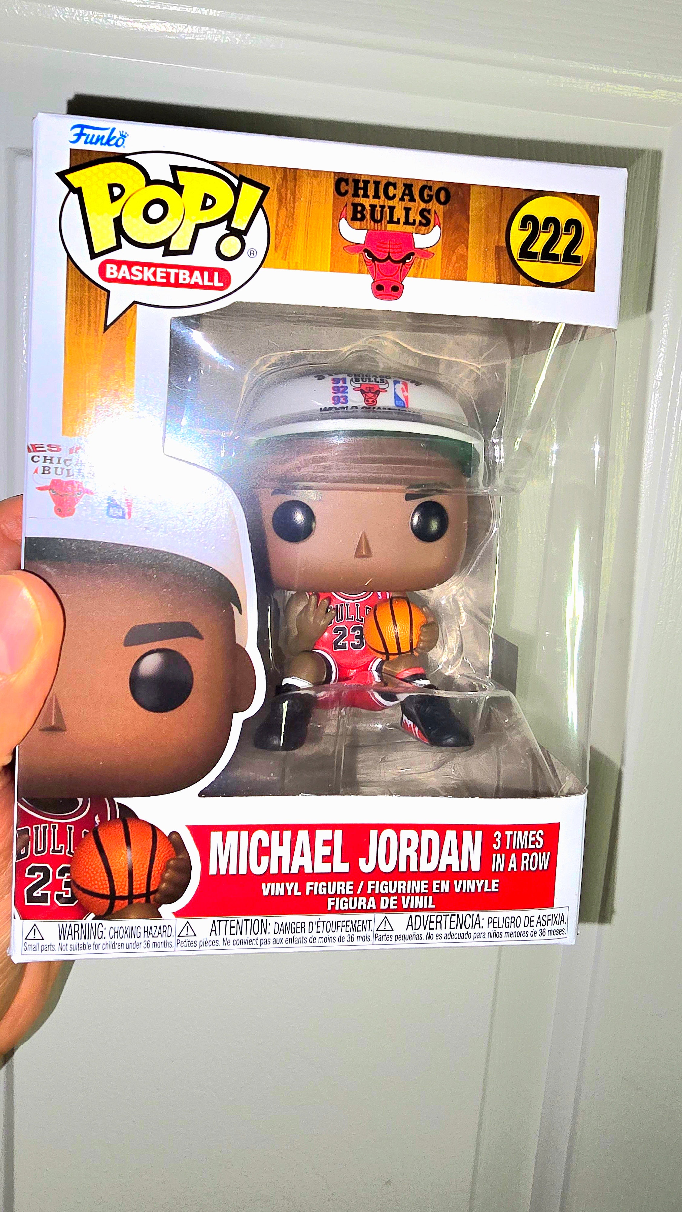 Michael Jordan 3 Times in a Row Funko Pop! #222