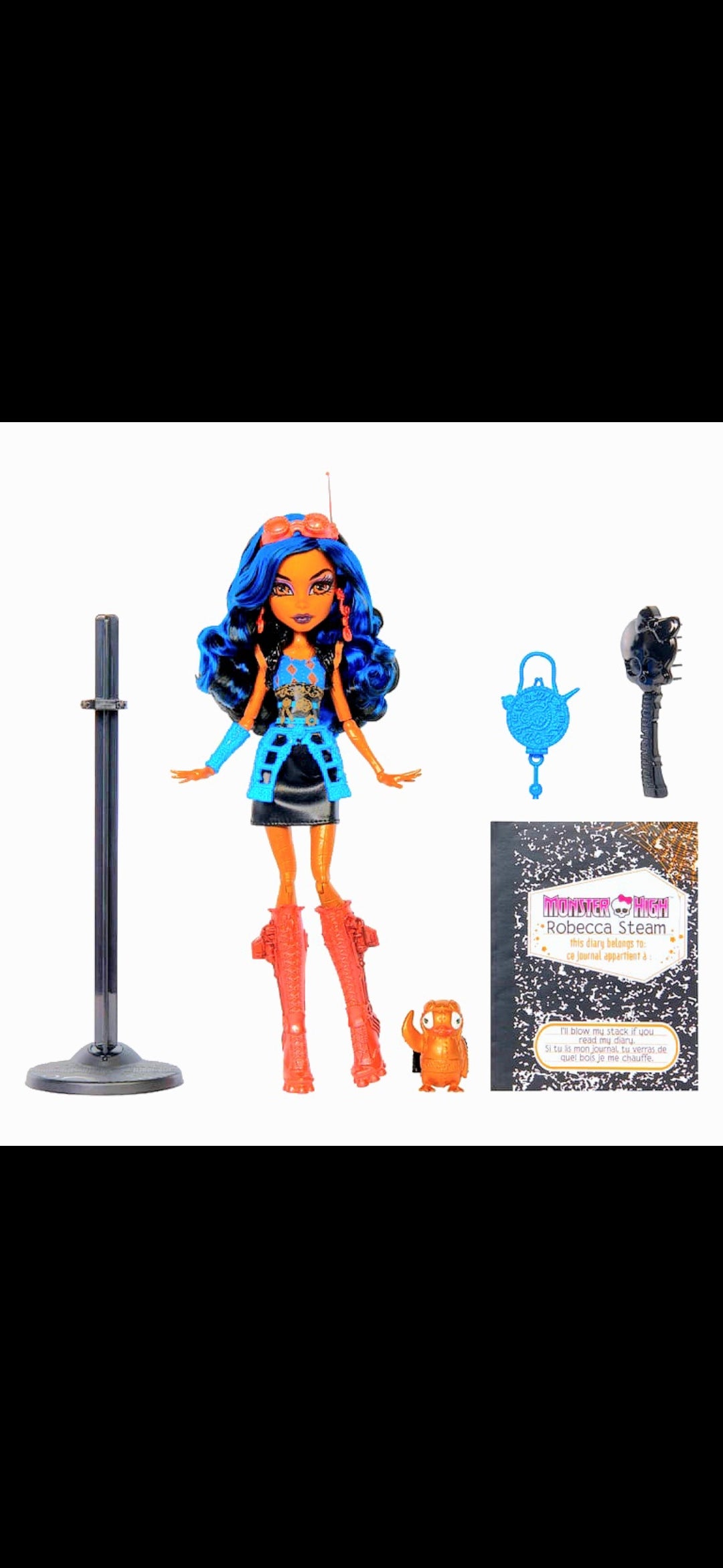 Monster High Boo-riginal Creeproduction Robecca Steam Doll