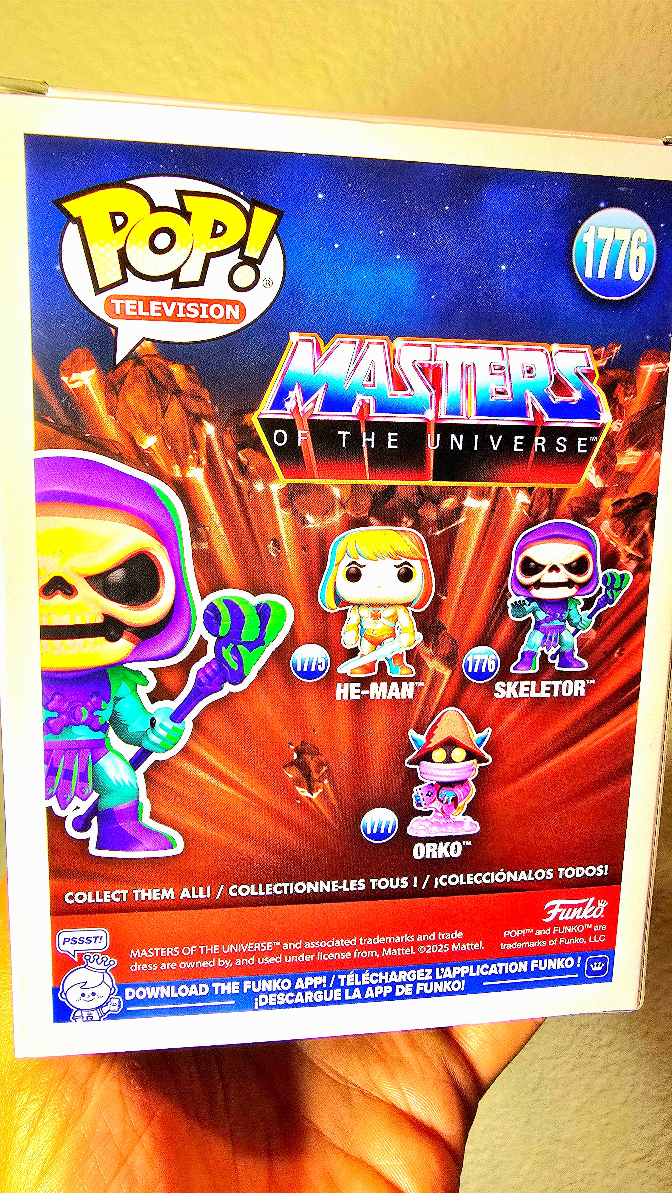 Funko Pop! Masters of the Universe Skeletor (Retro Neon)