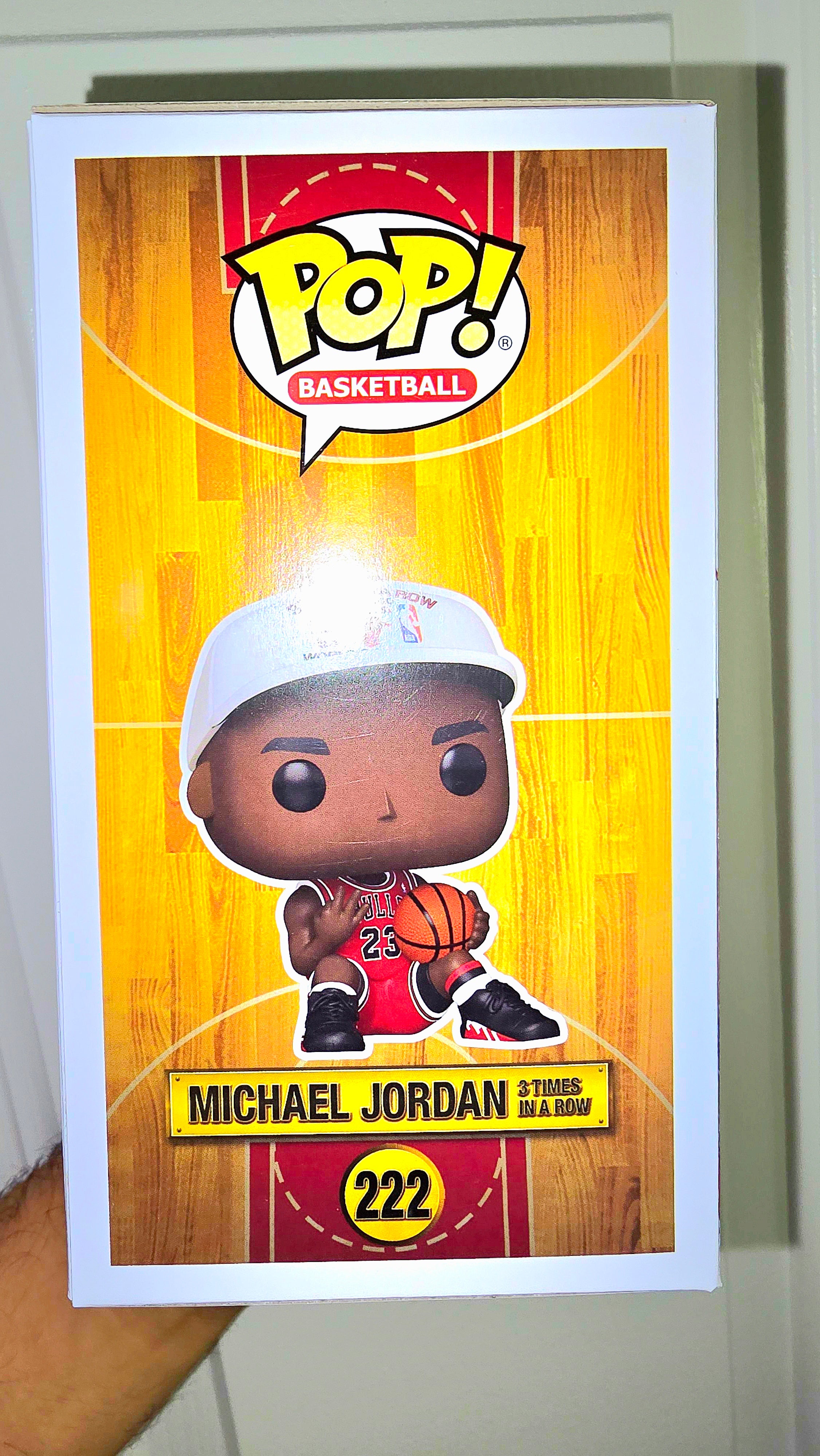 Michael Jordan 3 Times in a Row Funko Pop! #222