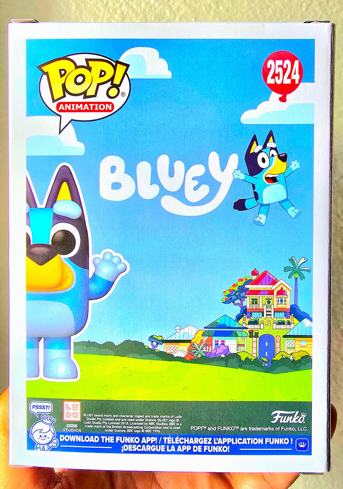 Funko Pop! Bluey Waving #2522 - Specialty