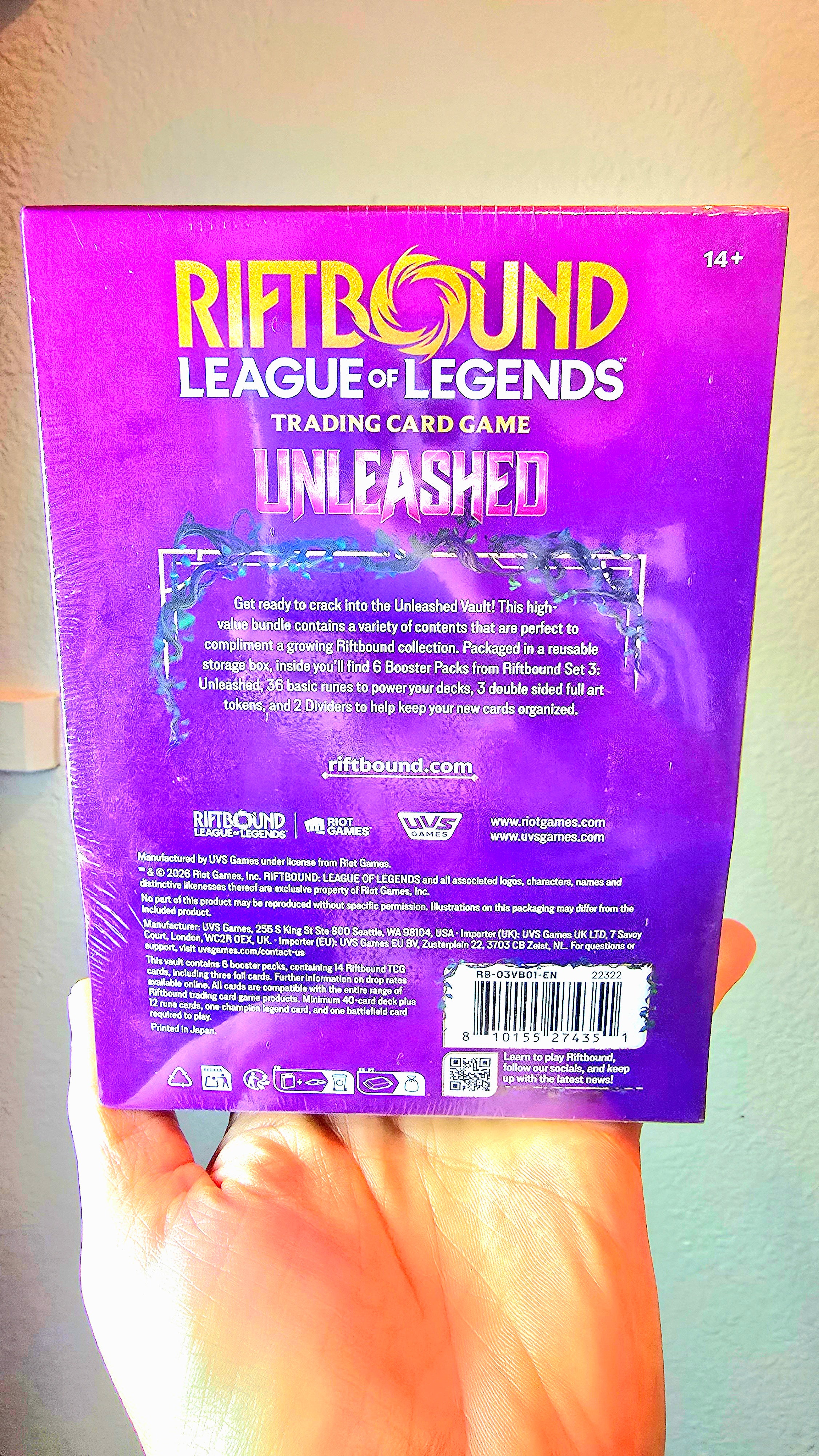 Riftbound Unleashed Vault