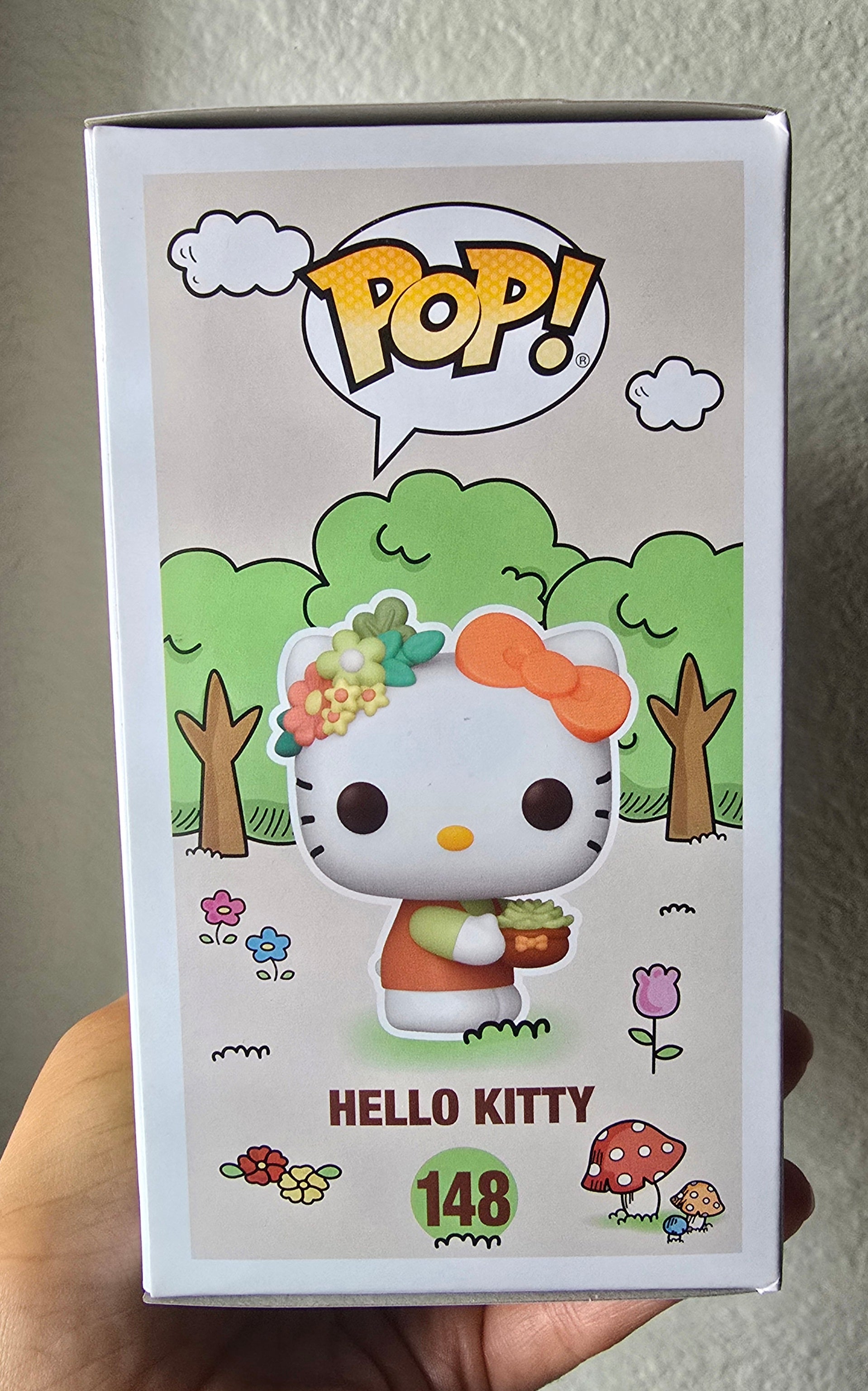 Hello Kitty With Plant Funko Pop #148 Sanrio Specialty Exclusive Vinyl Figure – Cute Kawaii Collectible