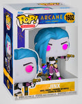 Arcane League of Legends Jinx Funko Pop! #1602 Vinyl Figure – Netflix Series Collectible Gamer Gift