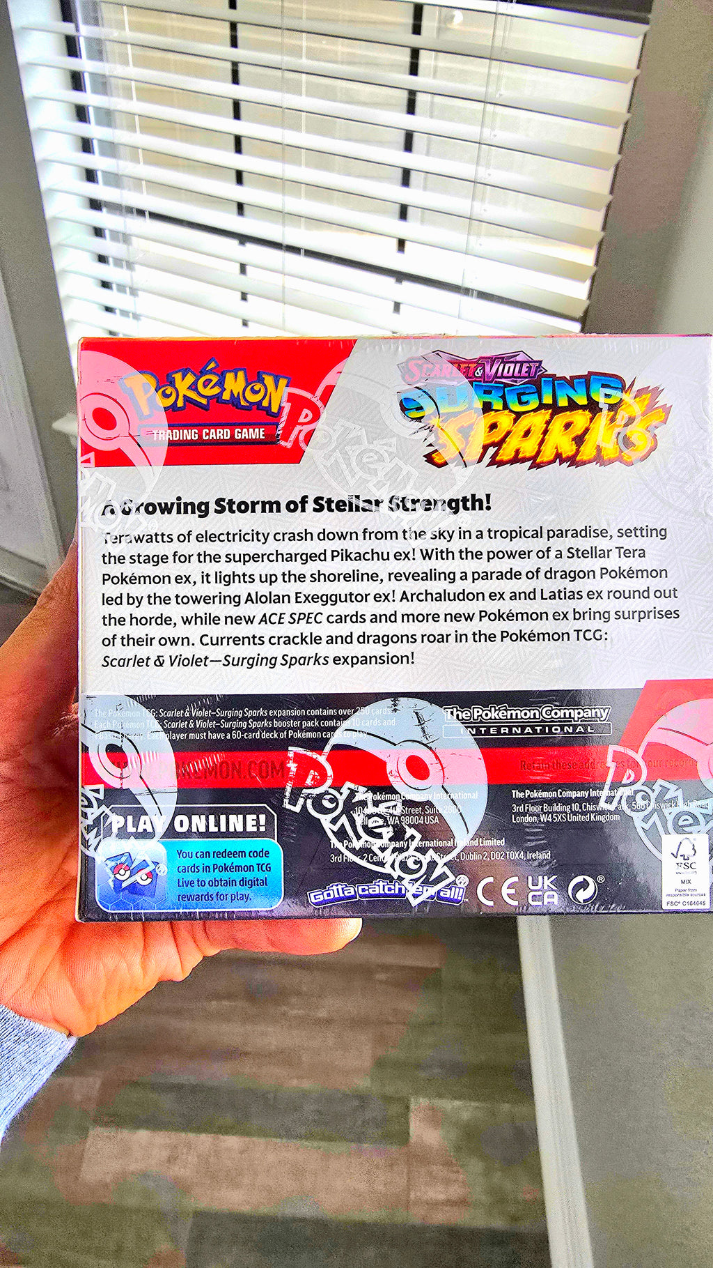 Surging Sparks Booster Box