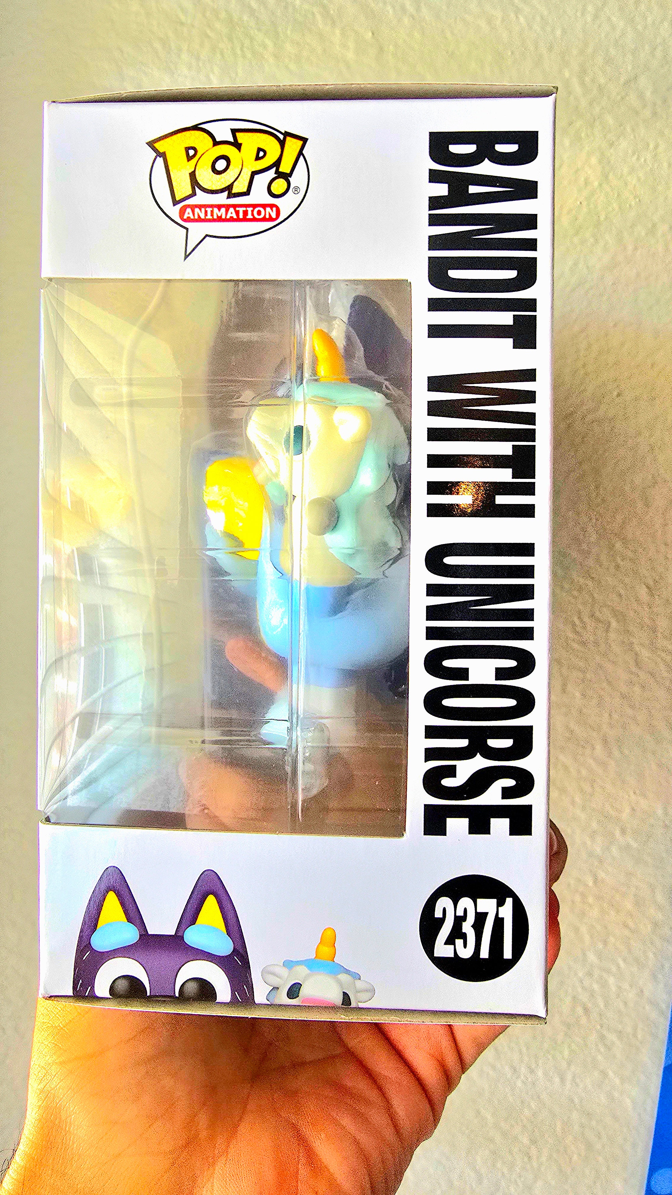 Bluey Bandit with Unicorse Funko Pop! Vinyl Figure #2371