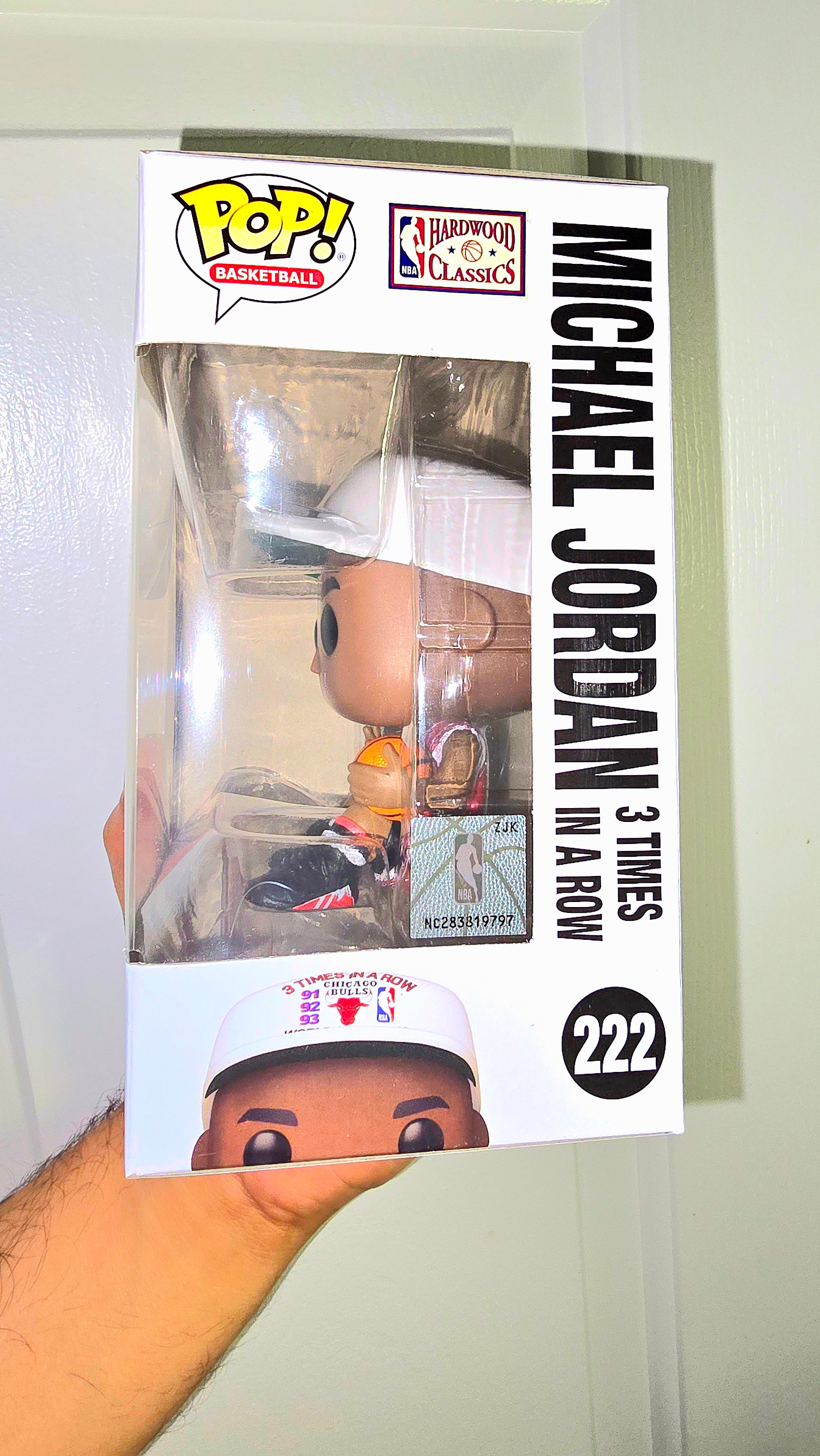 Michael Jordan 3 Times in a Row Funko Pop! #222