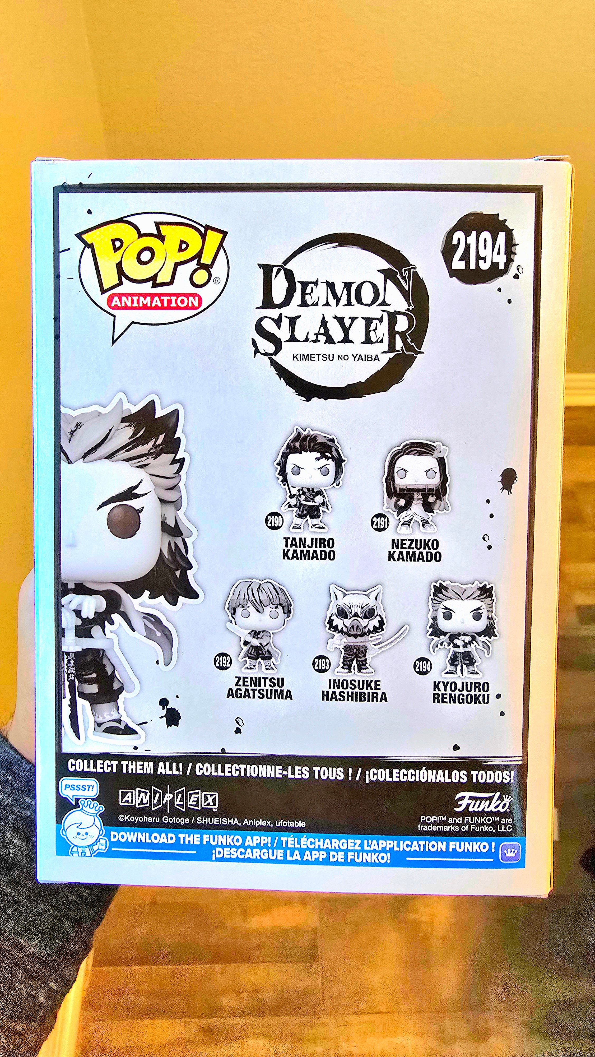Funko Pop Kyojuro Rengoku #2194