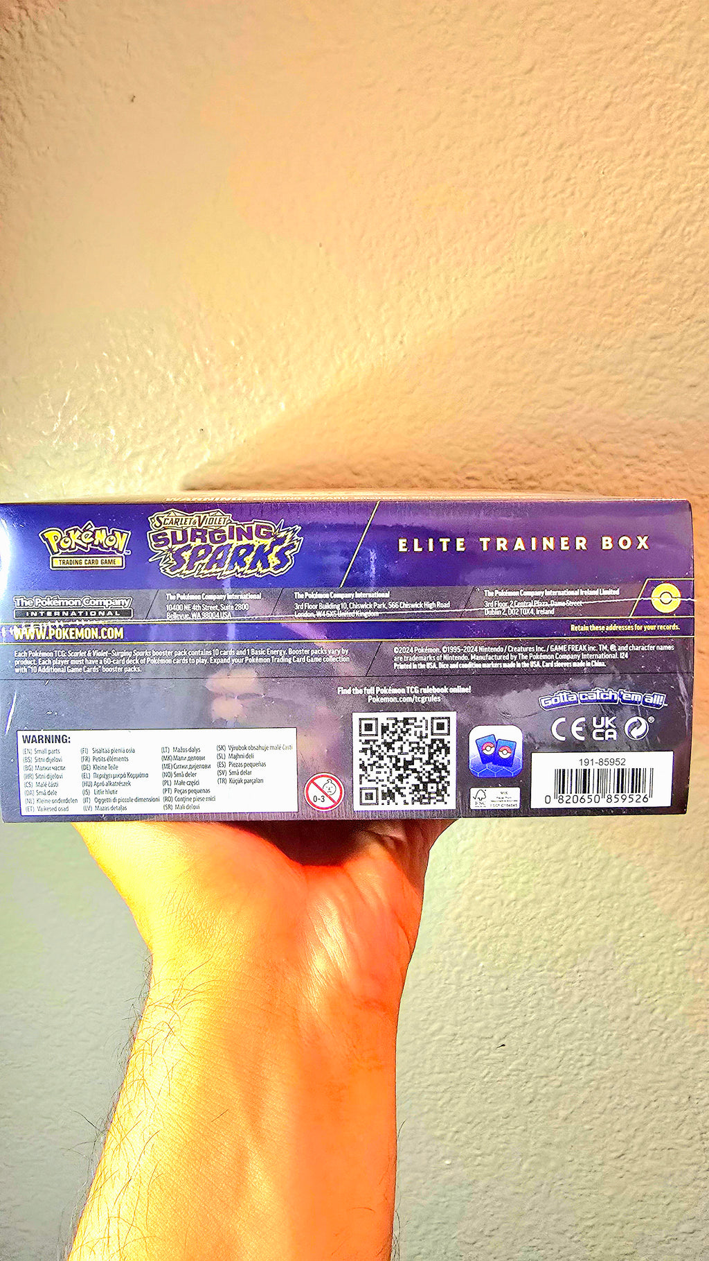 Surging Sparks Elite Trainer Box