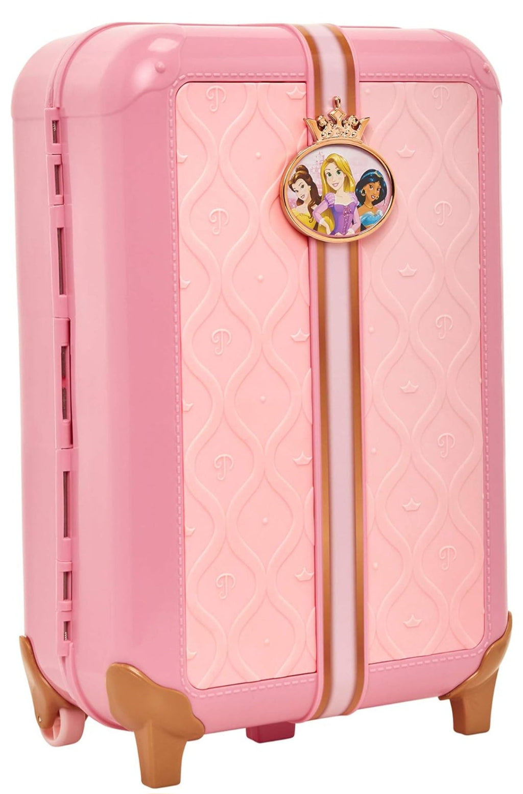 Disney Princess Travel Suitcase Play Set for Girls with Luggage Tag
