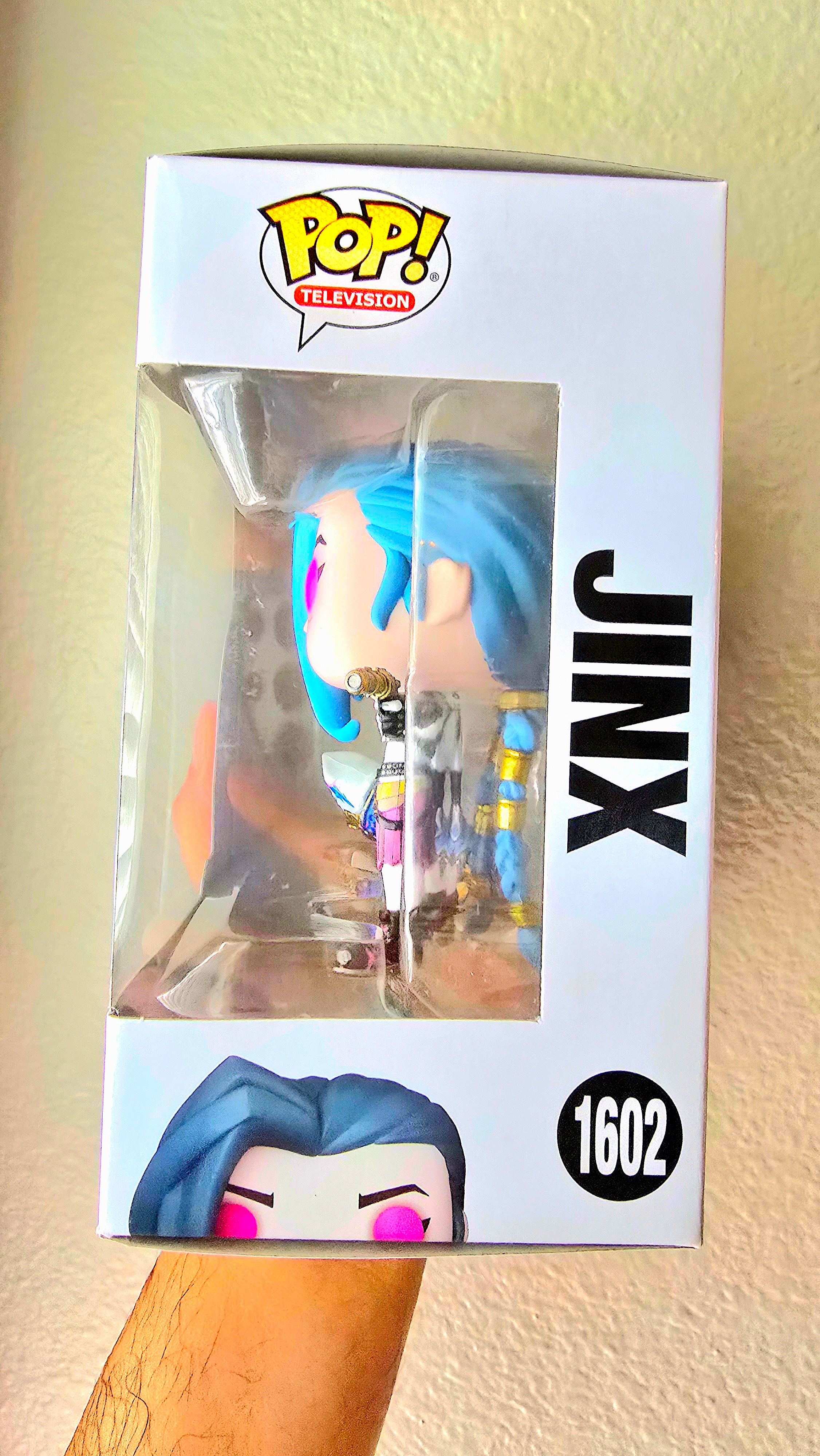 Arcane League of Legends Jinx Funko Pop! #1602 Vinyl Figure – Netflix Series Collectible Gamer Gift